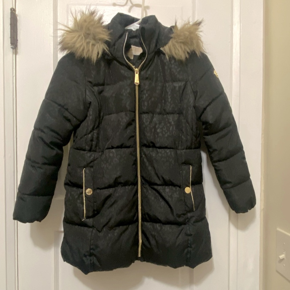 MICHAEL Michael Kors Black Puffer Coat